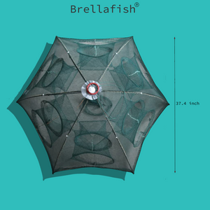 Foldable Fishing Net Landing Net Trap Cast Dip Cage for Fish Shrimp Minnow Crayfish Crab Size 37.40inch
